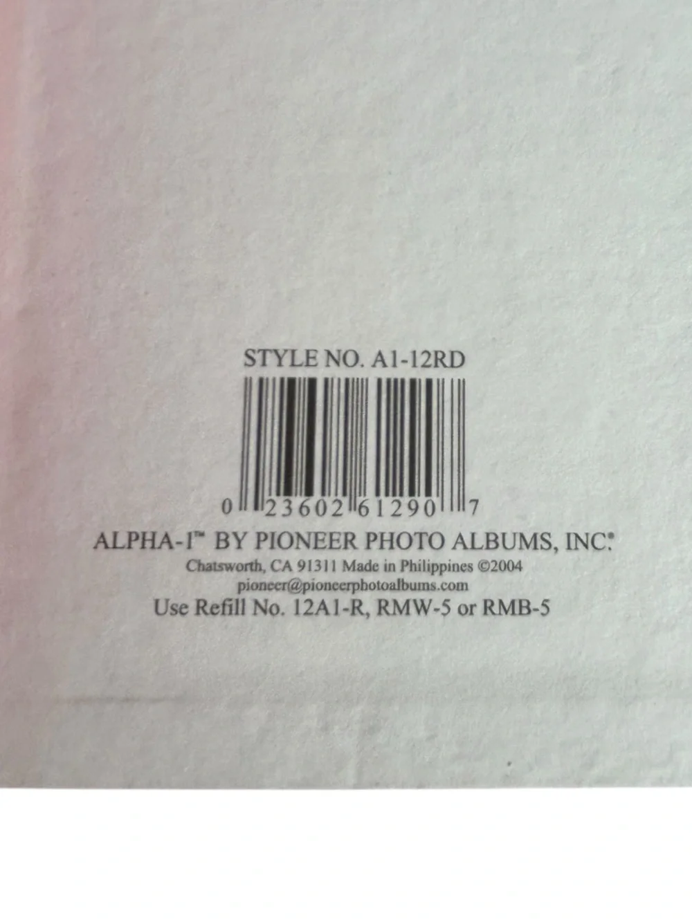 Pioneer Alpha-1 12x12 Red Scrapbook Album 10 Pages Protector NEW